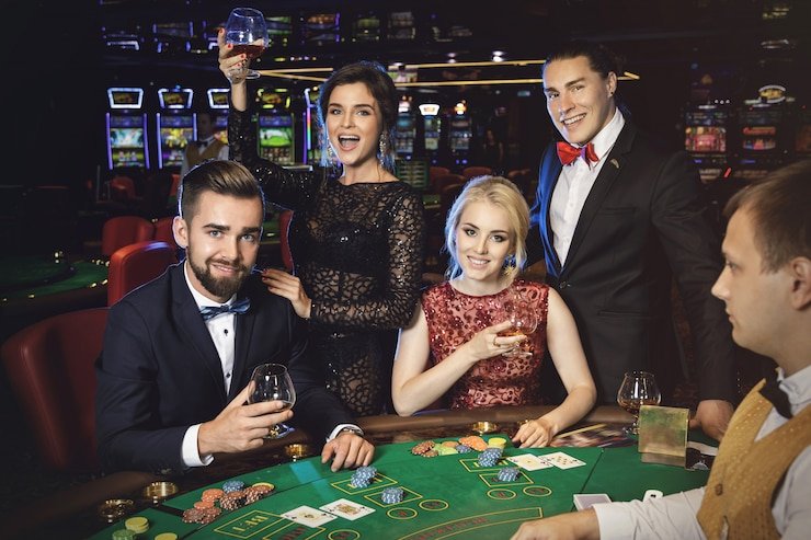 Meja blackjack live dengan dealer profesional