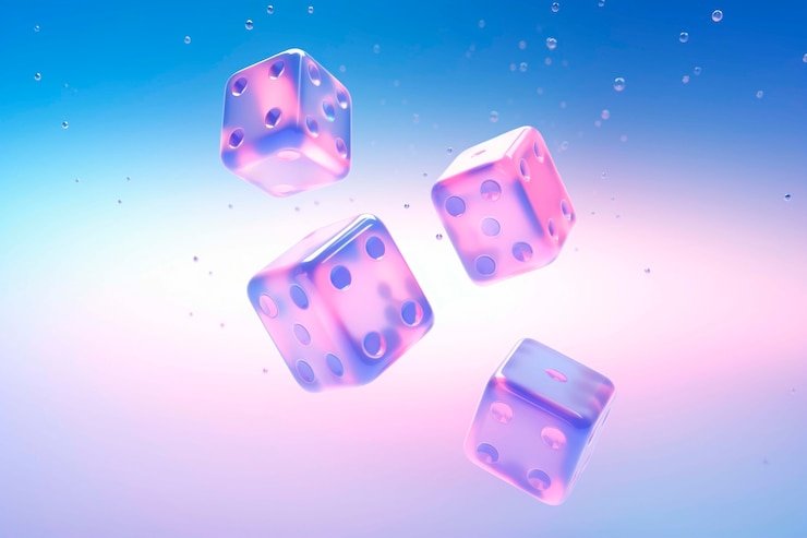 Meja baccarat dengan kartu dan perhitungan nilai otomatis